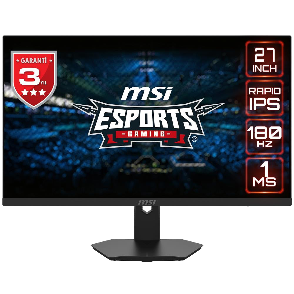 MSI G274F 27" 180Hz 1ms HDMI DP G-SYNC FHD Rapid IPS Gaming Monitör