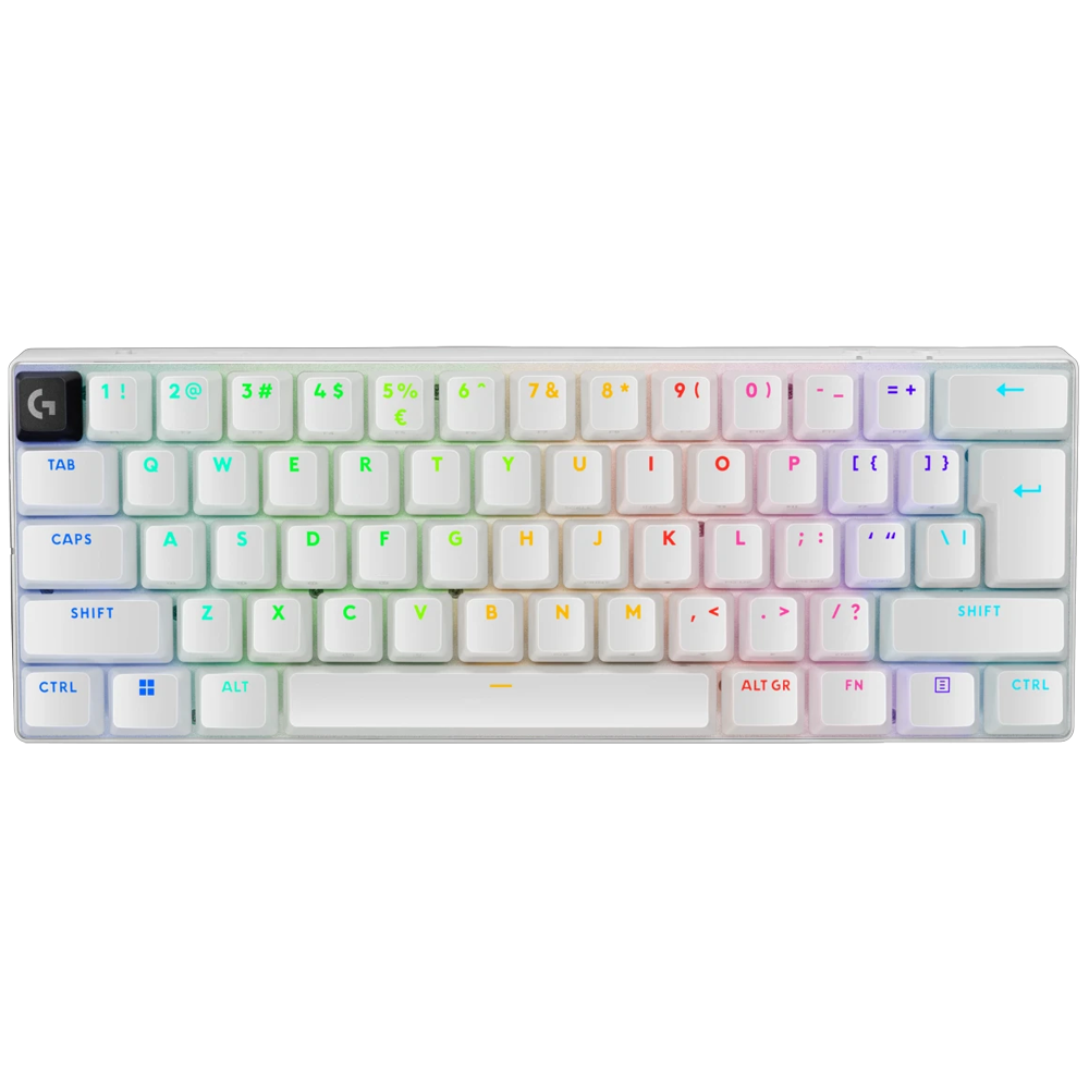 Logitech G PRO X 60 LIGHTSPEED Tactile Switch Kablosuz Beyaz Gaming Klavye