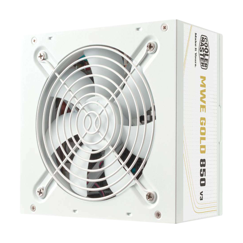 Cooler Master MWE V3 850W 80+ Gold Gen 5.0 ATX 3.1 120mm Beyaz PSU